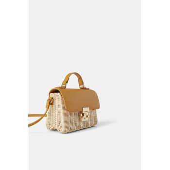 Angelina Jolie Delvaux Woven Box Bag 2019