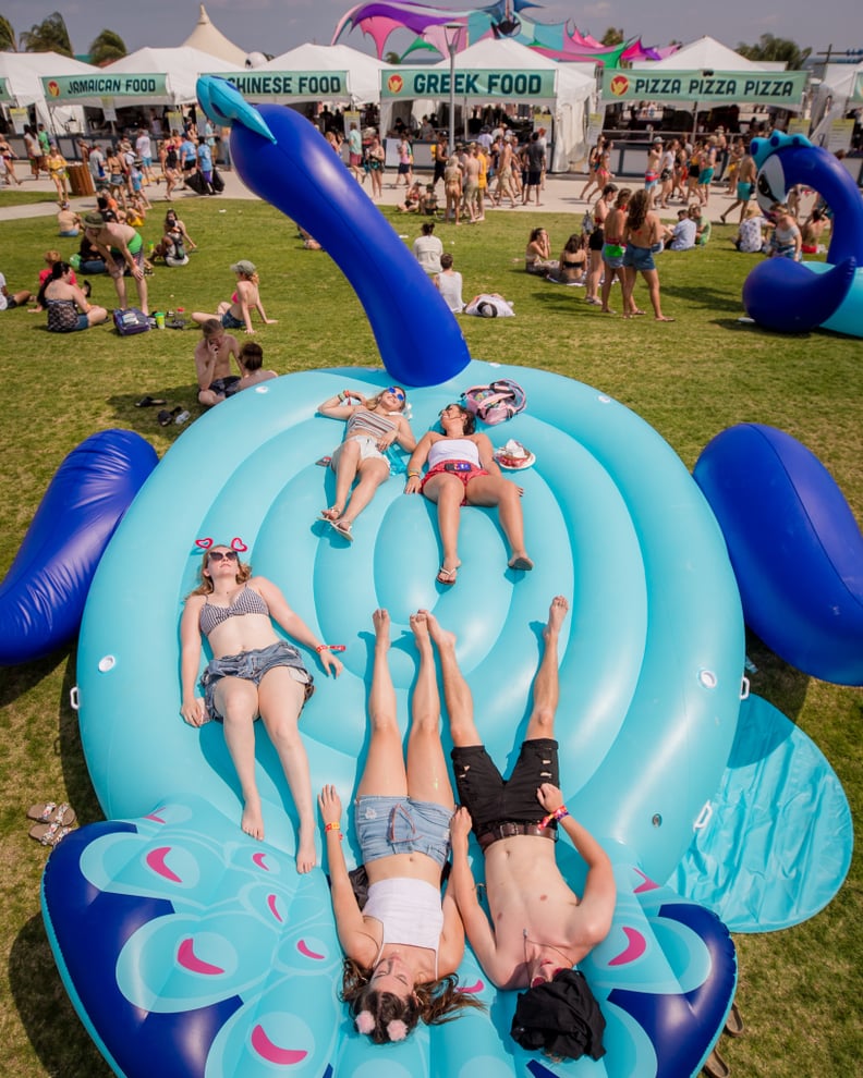 A Field of Giant Pool Floats