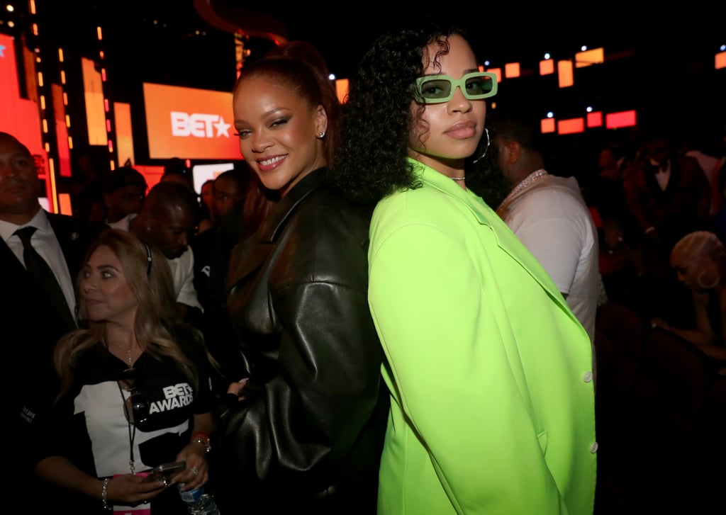 Rihanna's Leather Outfit at the BET Awards 2019