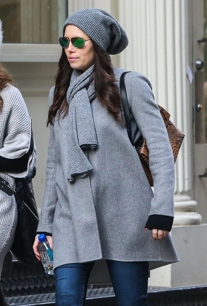 Jessica Biel Possibly Pregnant at the Airport