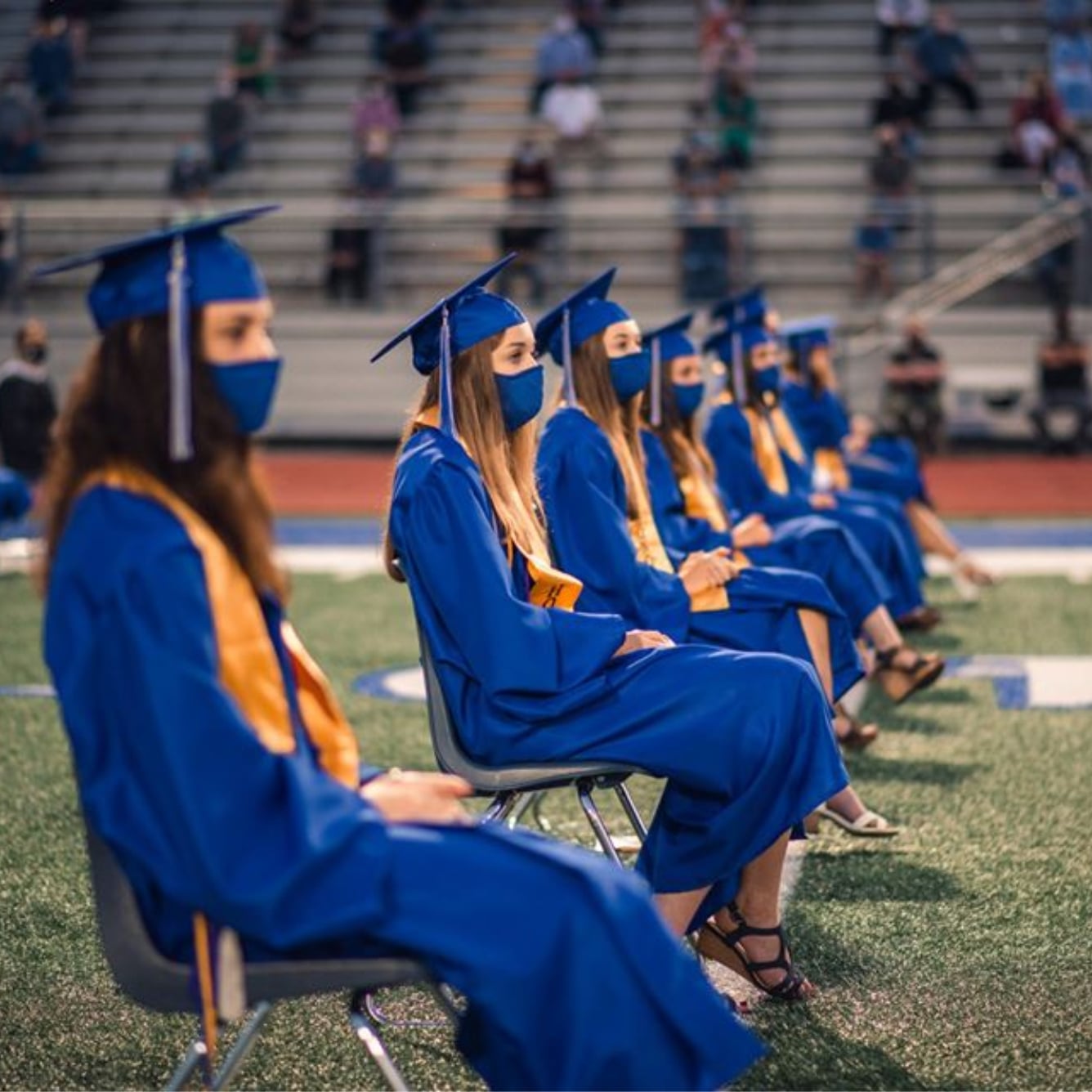 High School Graduation Photos With Social Distancing Popsugar Family We try to feed your imagination by picking up and delivering a daily dose of the most exciting and outstanding selection from all over the internet.hope you. high school graduation photos with