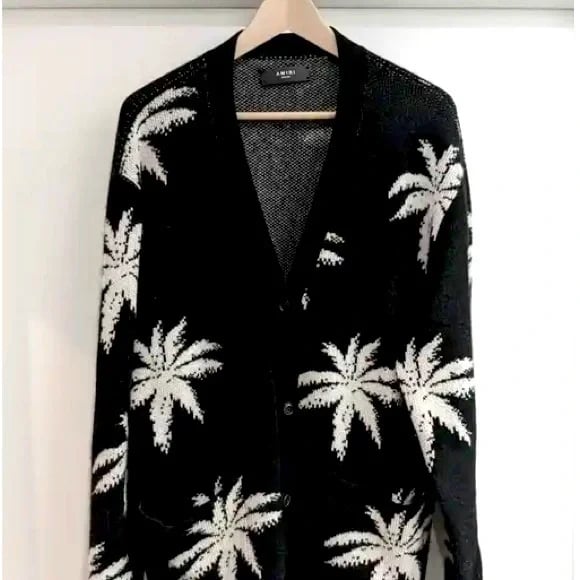 Shop Original: Amiri Oversized Palm Tree Cardigan