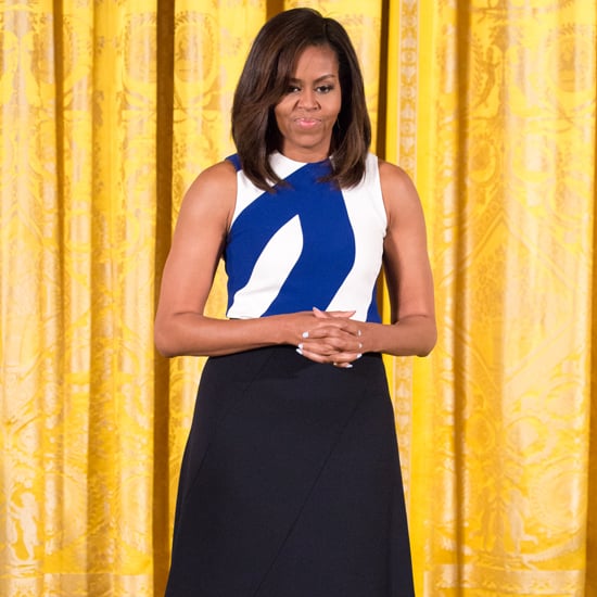 Michelle Obama's Narciso Rodriguez Top and Skirt June 2016