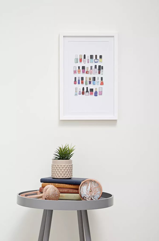 Forever 21 Nail Polish Wall Decor