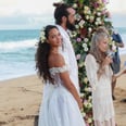Lais Ribeiro Wore a Corset Gown For Her Supermodel-Studded Beachfront Wedding