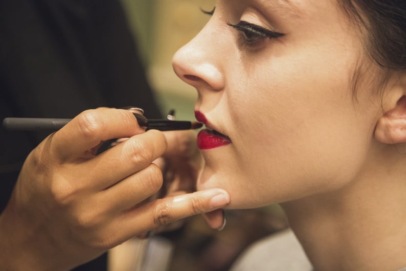 Keep Your Matte Lipstick From Smudging