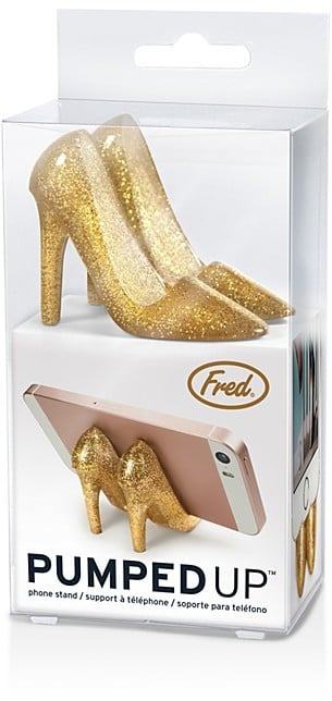 Fred & Friends Pumped Up Glitter Phone Stand