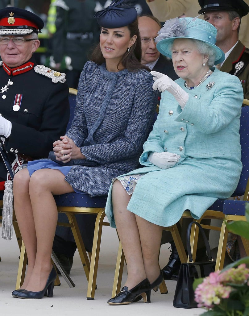 The Queen: "Just Squint and Point; It Makes Them Think You're Paying Attention."