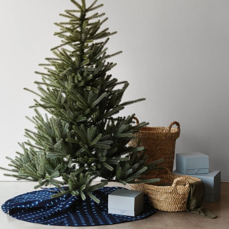 Something Blue: The Citizenry Dara Modern Indigo Tree Skirt