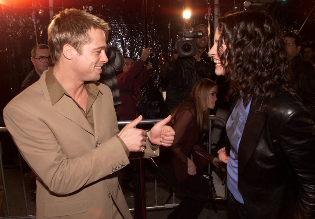 Brad Pitt gave Julia his seal of approval at the premiere of The Mexican in 2001.