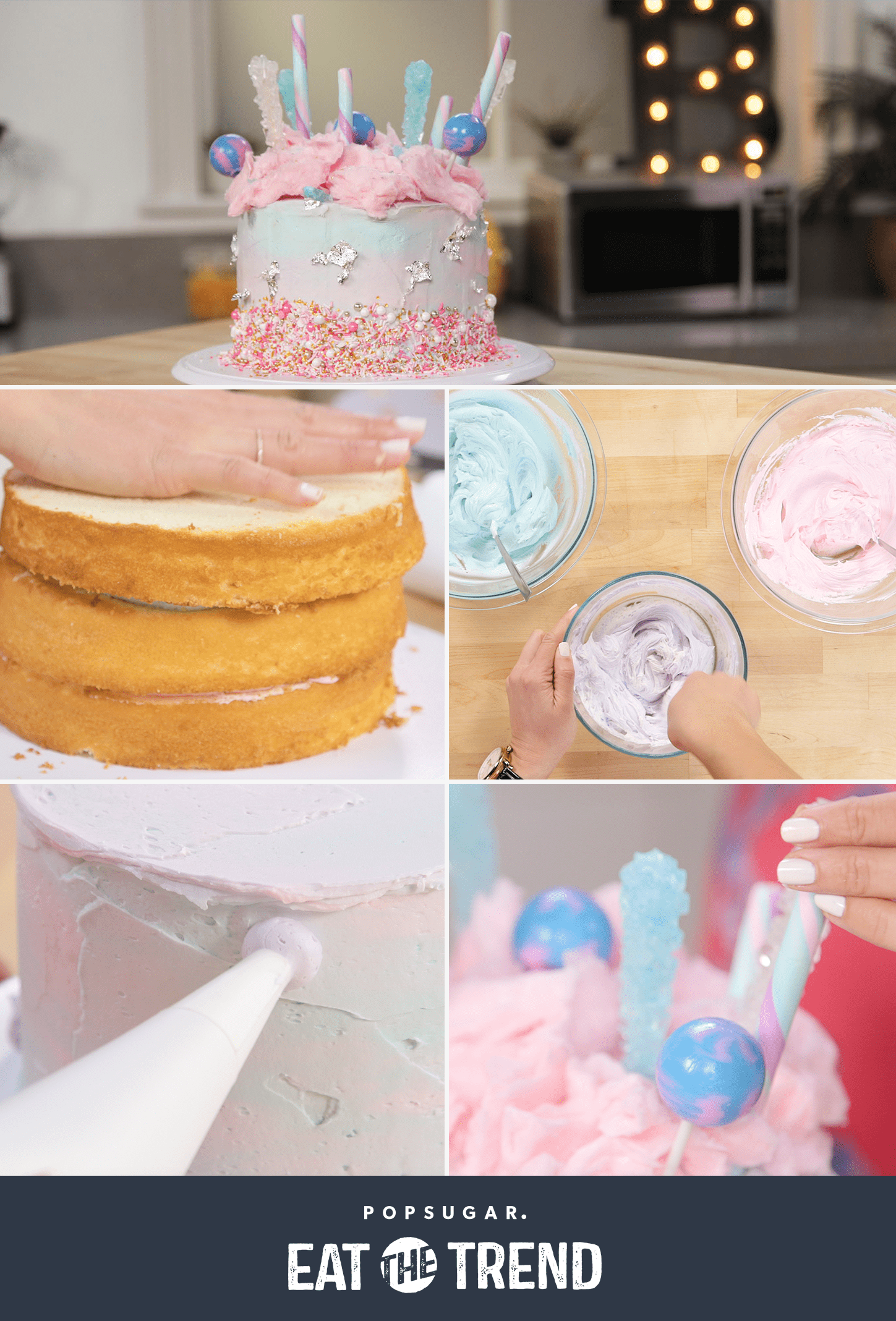 Cotton Candy Cake Is The Adorable New Recipe To Try