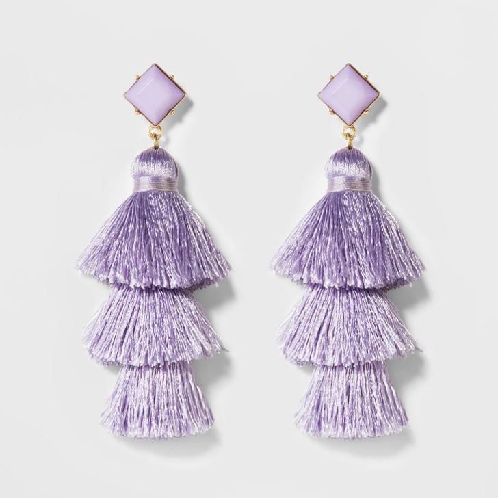 Marra Tassel Earring - Silver