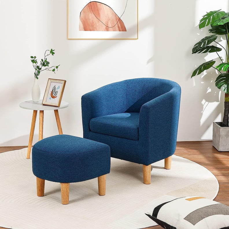 For the Living Room: A Curved Armchair