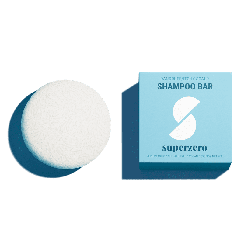 Superzero Shampoo Bar For Flakes and Itchy Scalp