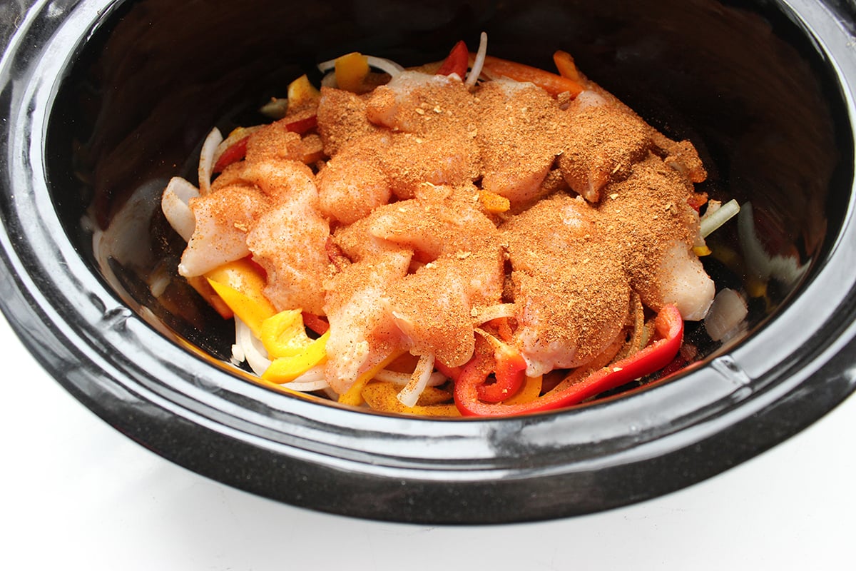 Slow Cooker Chicken Fajitas Popsugar Fitness