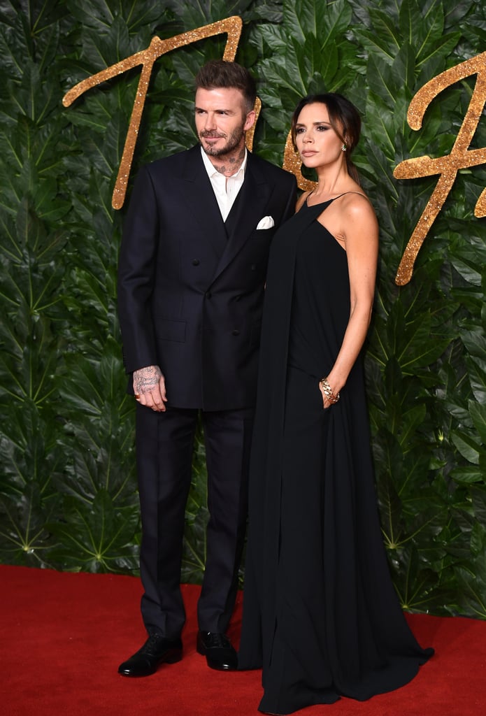 David and Victoria Beckham British Fashion Awards 2018