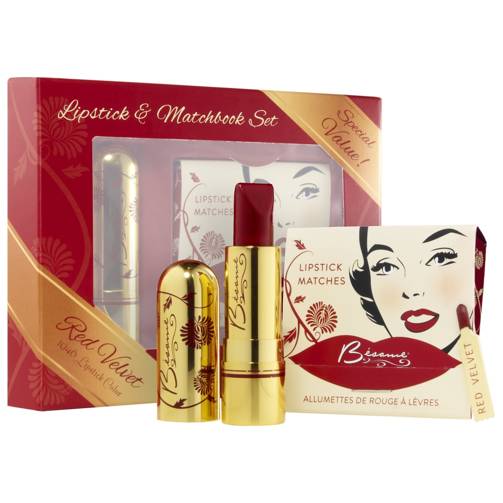 Bésame Cosmetics Lipstick & Matchbook Set