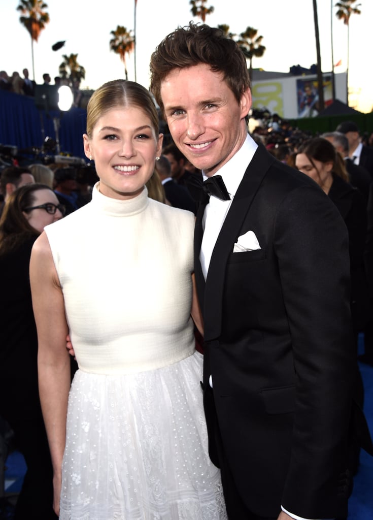 Rosamund Pike and Eddie Redmayne