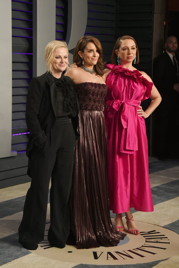 Amy Poehler Tina Fey And Maya Rudolph Celebrities At 2019 Oscars Afterparties Popsugar