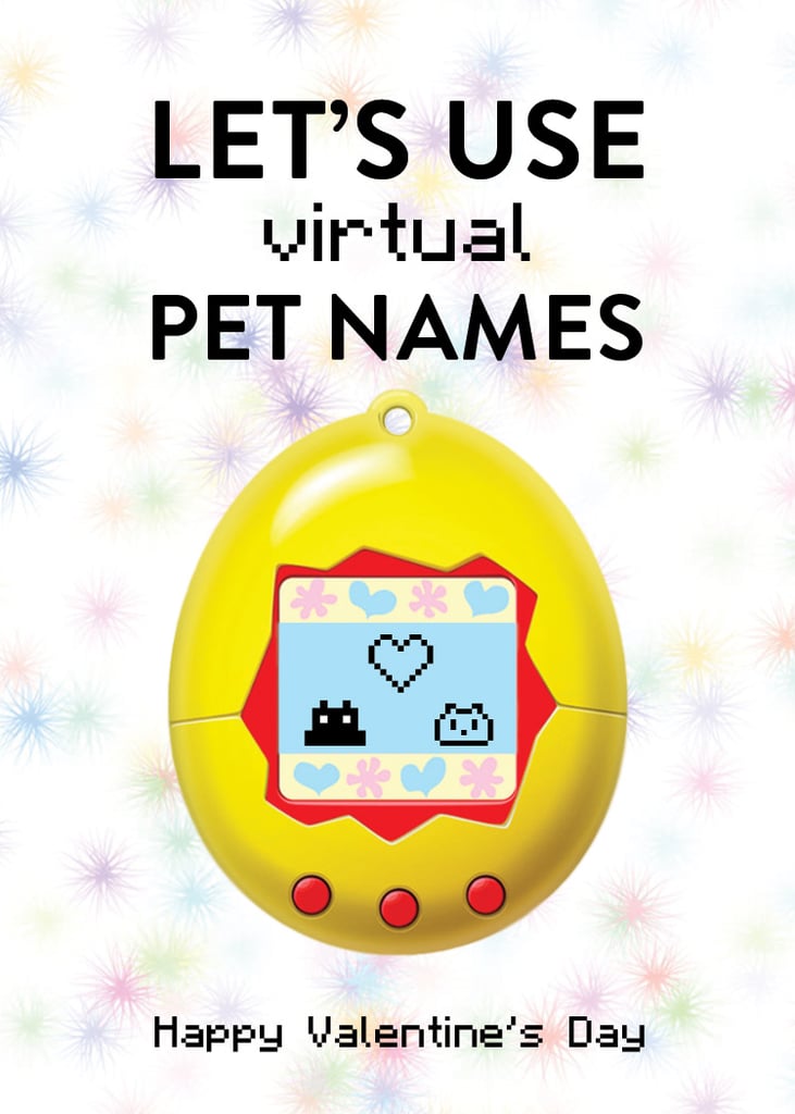 Let's use (virtual) pet names.