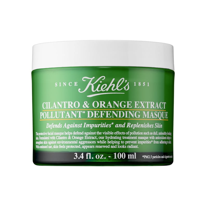 Kiehl's Cilantro & Orange Extract Pollutant Defending Mask