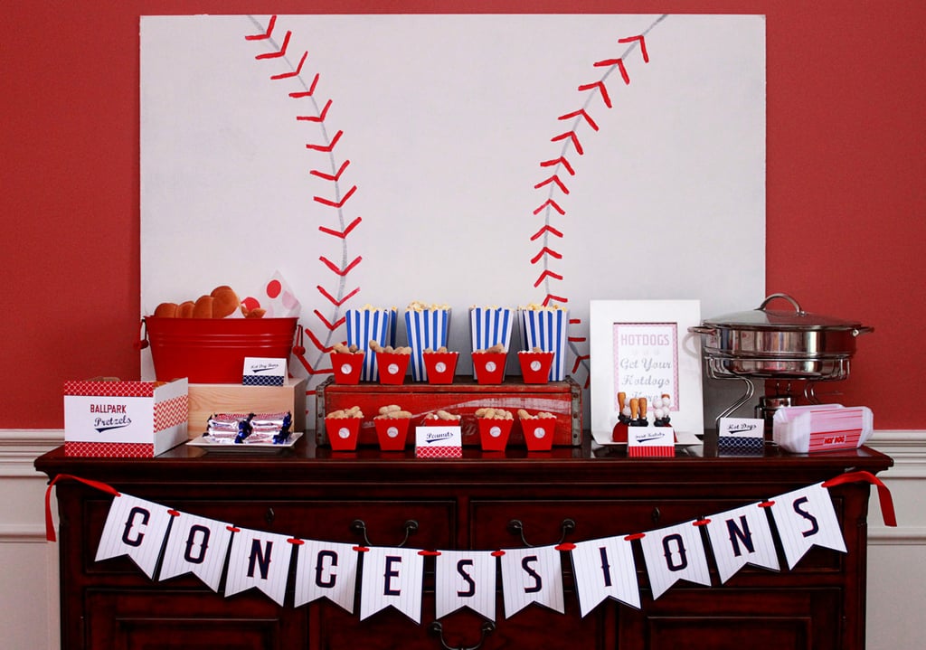 Baseball Birthday Party POPSUGAR Moms