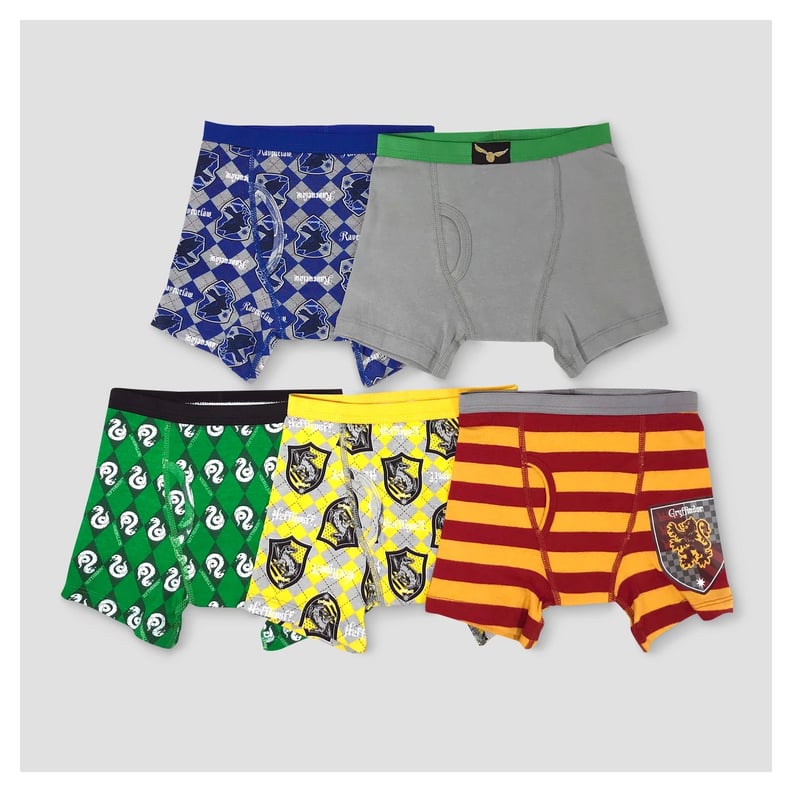 Harry Potter Hogwarts House Animals Boxer Briefs