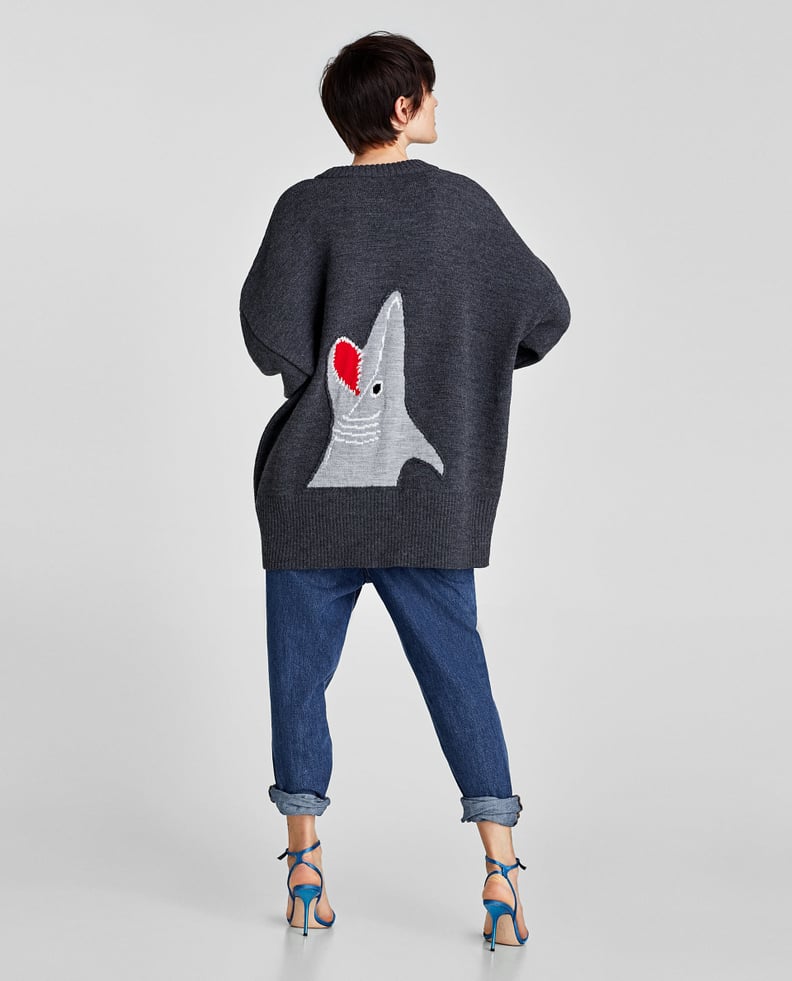 Zara Shark Sweater