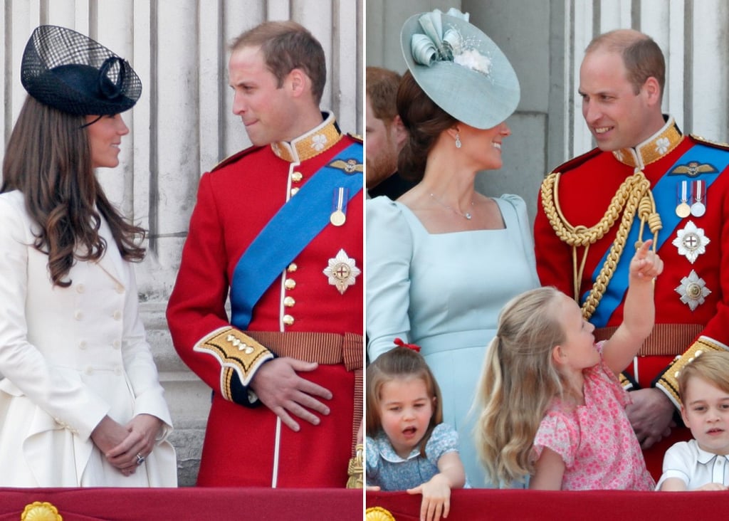 Prince William and Kate Middleton Trooping the Colour Photos