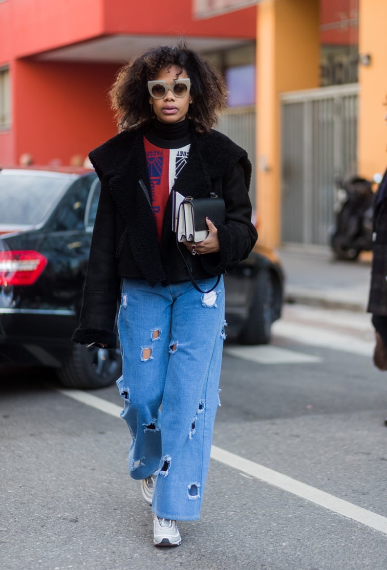 Denim Sneakers | Dark Blue