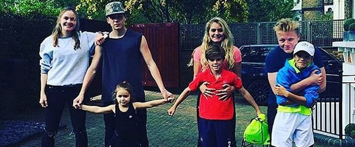 Beckham Kids With Ramsay Kids on Instagram