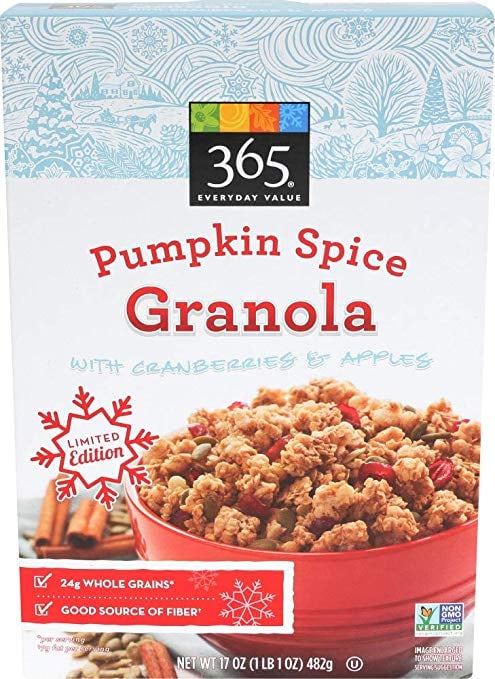 365 Everyday Value Pumpkin Spice Granola ($5)