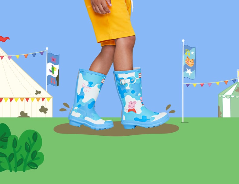 Hunter x Peppa Pig Rain Boots — Blue