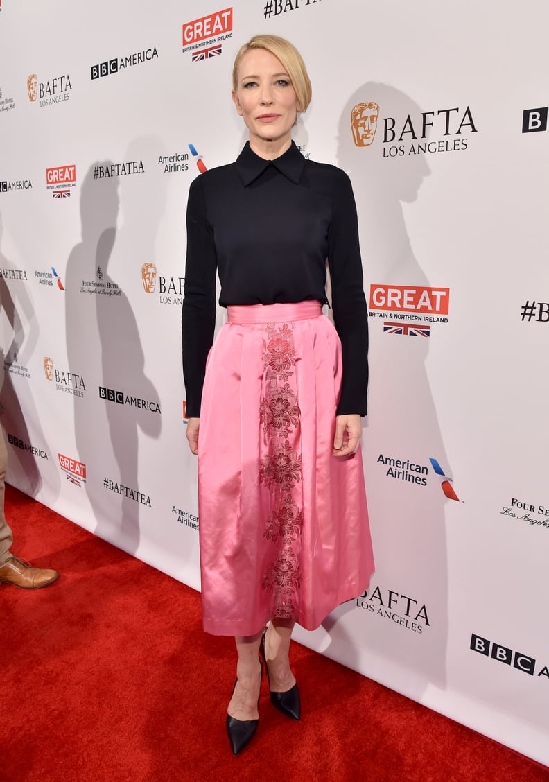 Cate Blanchett at the 2016 BAFTA Awards Season Tea Party