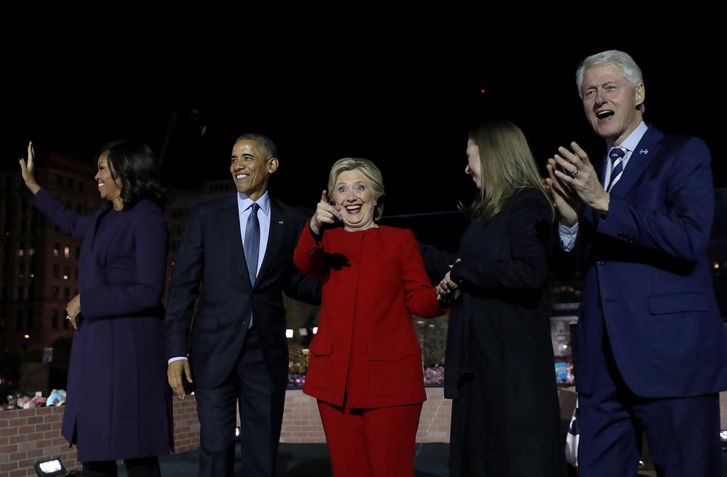 Obamas Campaign For Hillary Clinton in Philadelphia | Photos