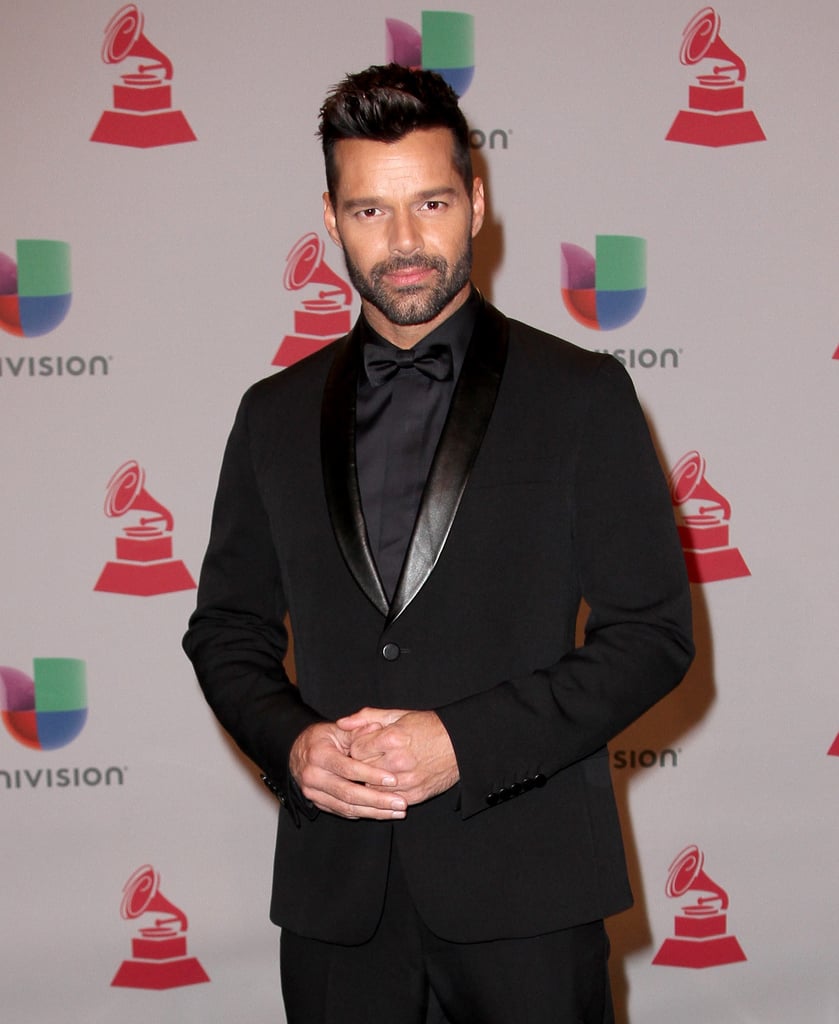 Ricky Martin got all dressed up on Thursday night for the Latin Grammy Awards in Las Vegas.
