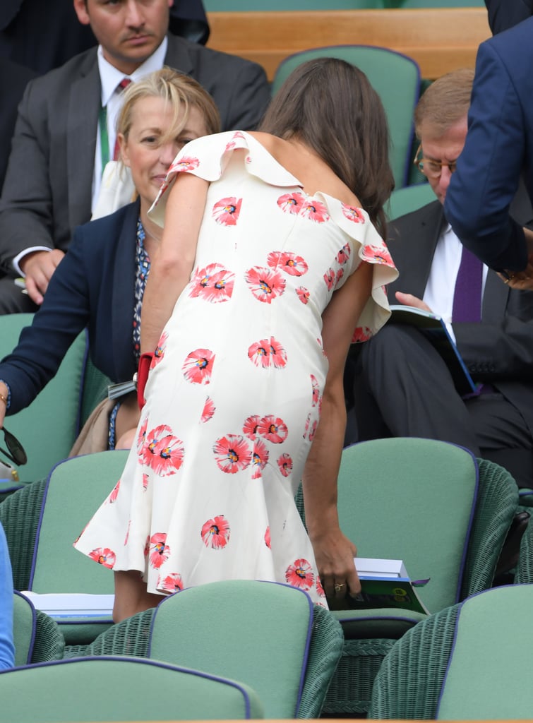 Pippa Middleton's Floral Dress at Wimbledon 2016 | POPSUGAR Fashion Photo 7
