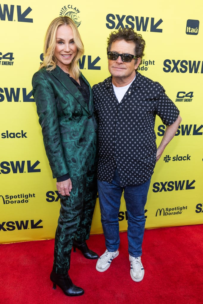 Michael J. Fox and Tracy Pollan