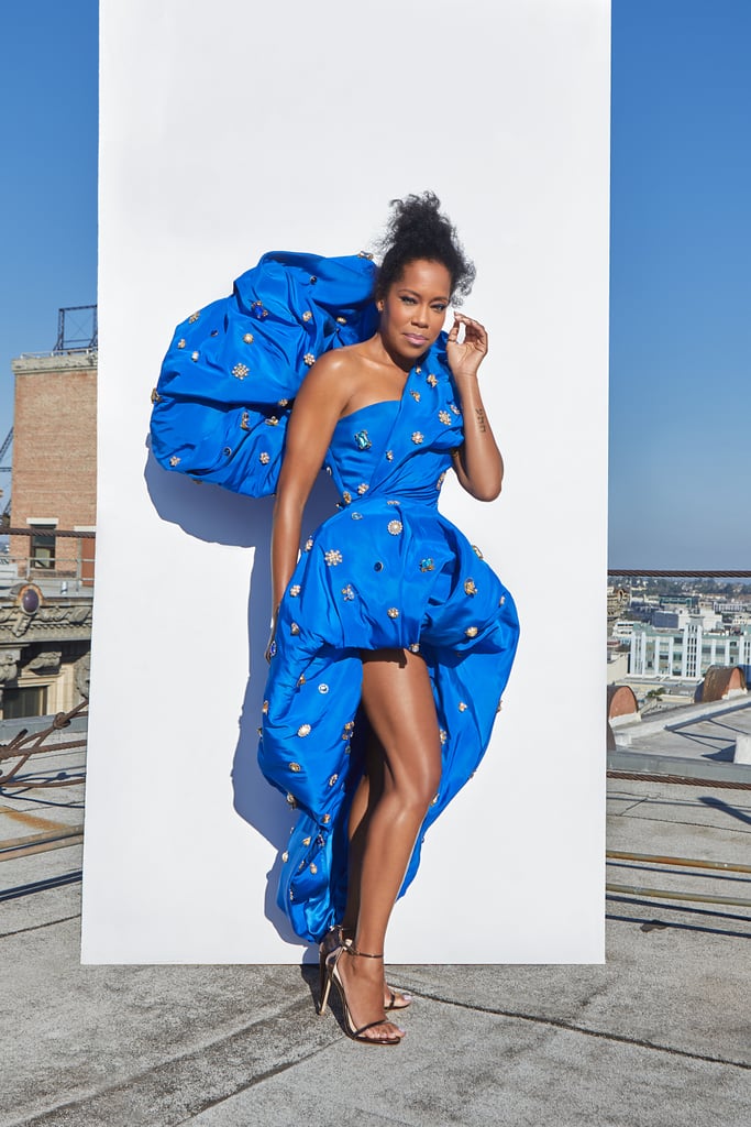 Regina King's Dress and Breonna Taylor T-Shirt at the Emmys | POPSUGAR Fashion