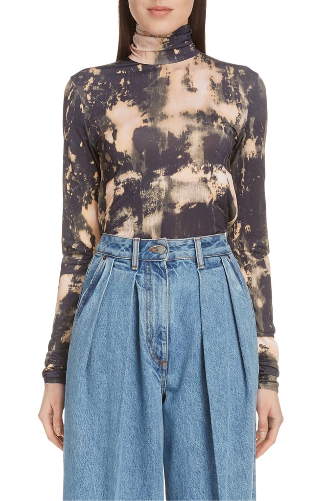 Acne Studios Eryn Tie Dye Turtleneck Tee