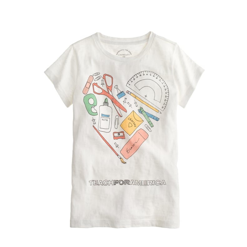 Girls' Crewcuts For Teach For America Tee