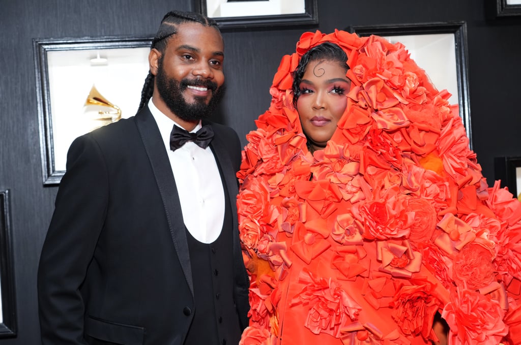 Lizzo and Myke Wright at the 2023 Grammys