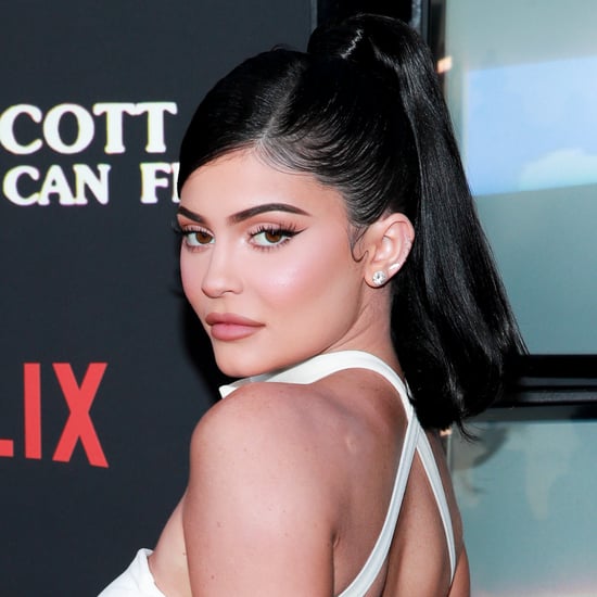 Kylie Jenner's Mismatched Neon French Manicure