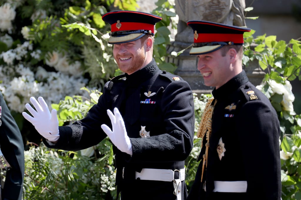 Prince William was by Prince Harry's side when he got married to Meghan Markle.