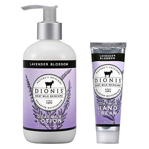 Dionis Goat Milk Body Lotion and Hand Cream Gift Set