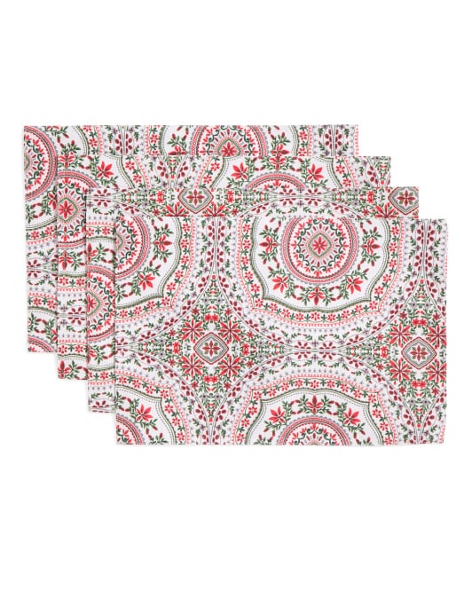 Set of 4 Medallion Placemats ($10)