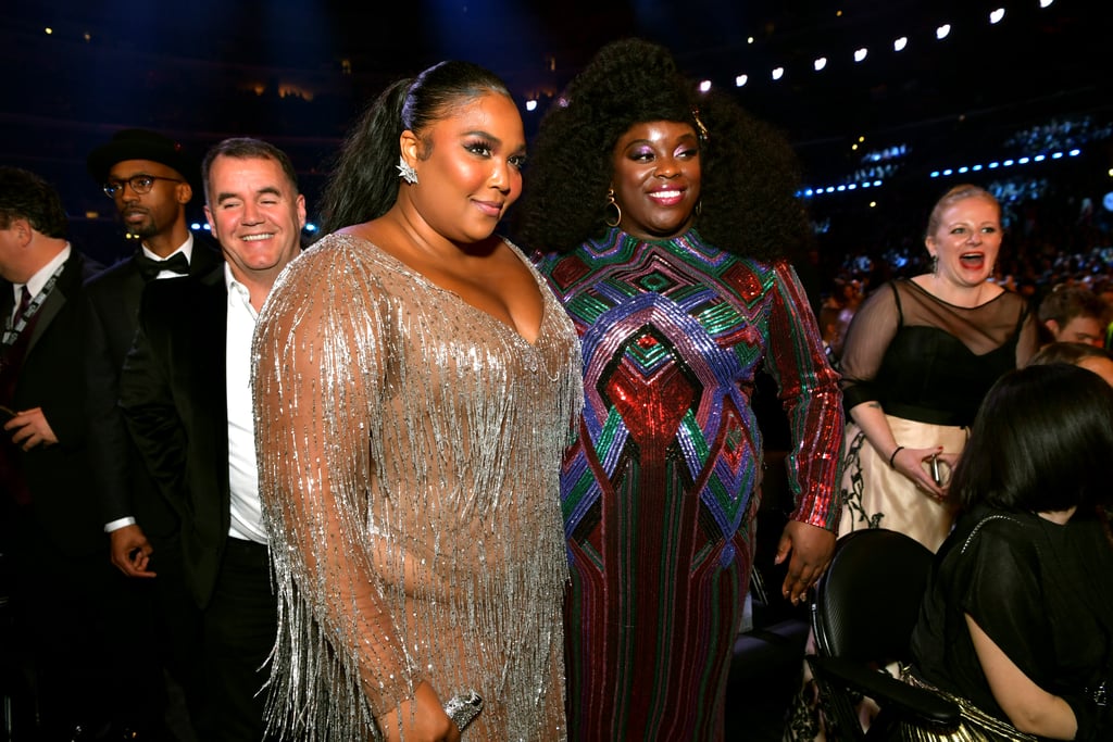 Lizzo and Yola at the 2020 Grammys