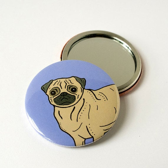 Custom Doggy Pocket Mirrors