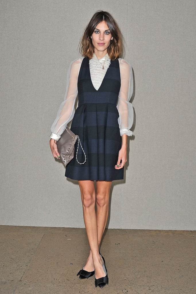 Alexa Chung Wearing Louis Vuitton Heels 2011 | POPSUGAR Fashion