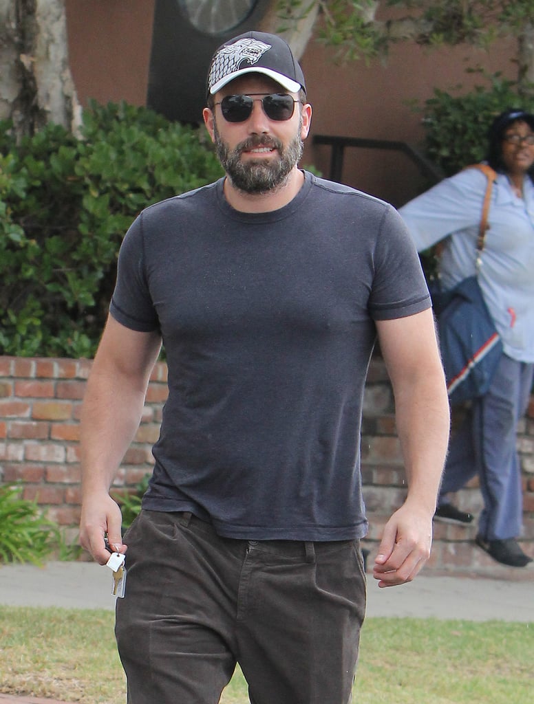 Ben Affleck Smiling in LA August 2015 | Photos